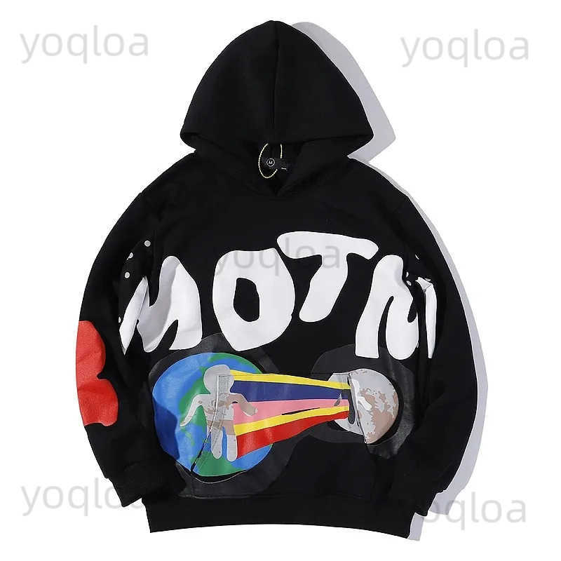 Motm Cudi 3D Print Hoodie Oversize Couple Streetwear Casual Sweatshirt Men Women Loose Y2k Hoody T250829