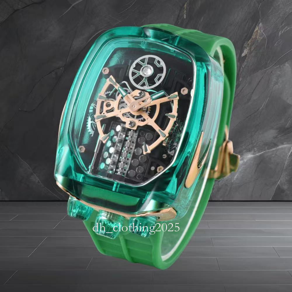 Jacobnco Watch Epic Designer Watch Tourbillon Watches 10A Quality Mechanical Movement Jacobnco Watch Bugatti Diamond Out Watches Men Luxe Lason Jacobnco Watch Fac