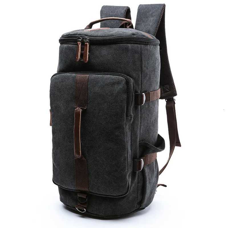 Mens Luggage Backpack Canvas Travel Bags Large Capacity Luggage Bags Weekend Bags Travel MenLarge capacity Duffel H250828