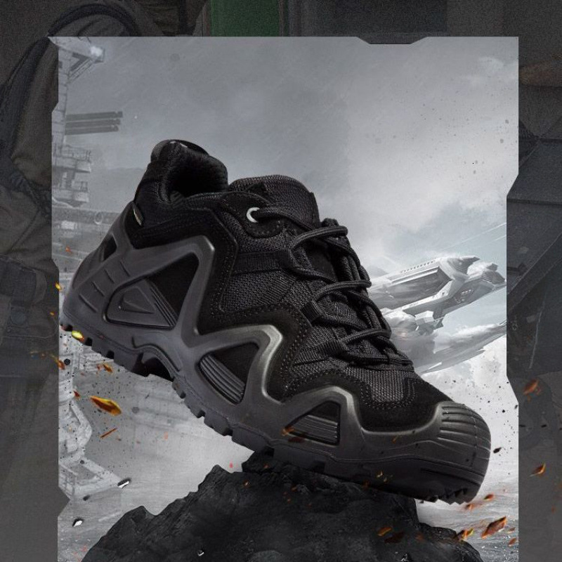 Spring and Autumn American Combat Mid-top Waterproof Tactical Outdoor Hiking Breathable Trekking Desert Boots Training Shoes ddmymonkey ddmythur