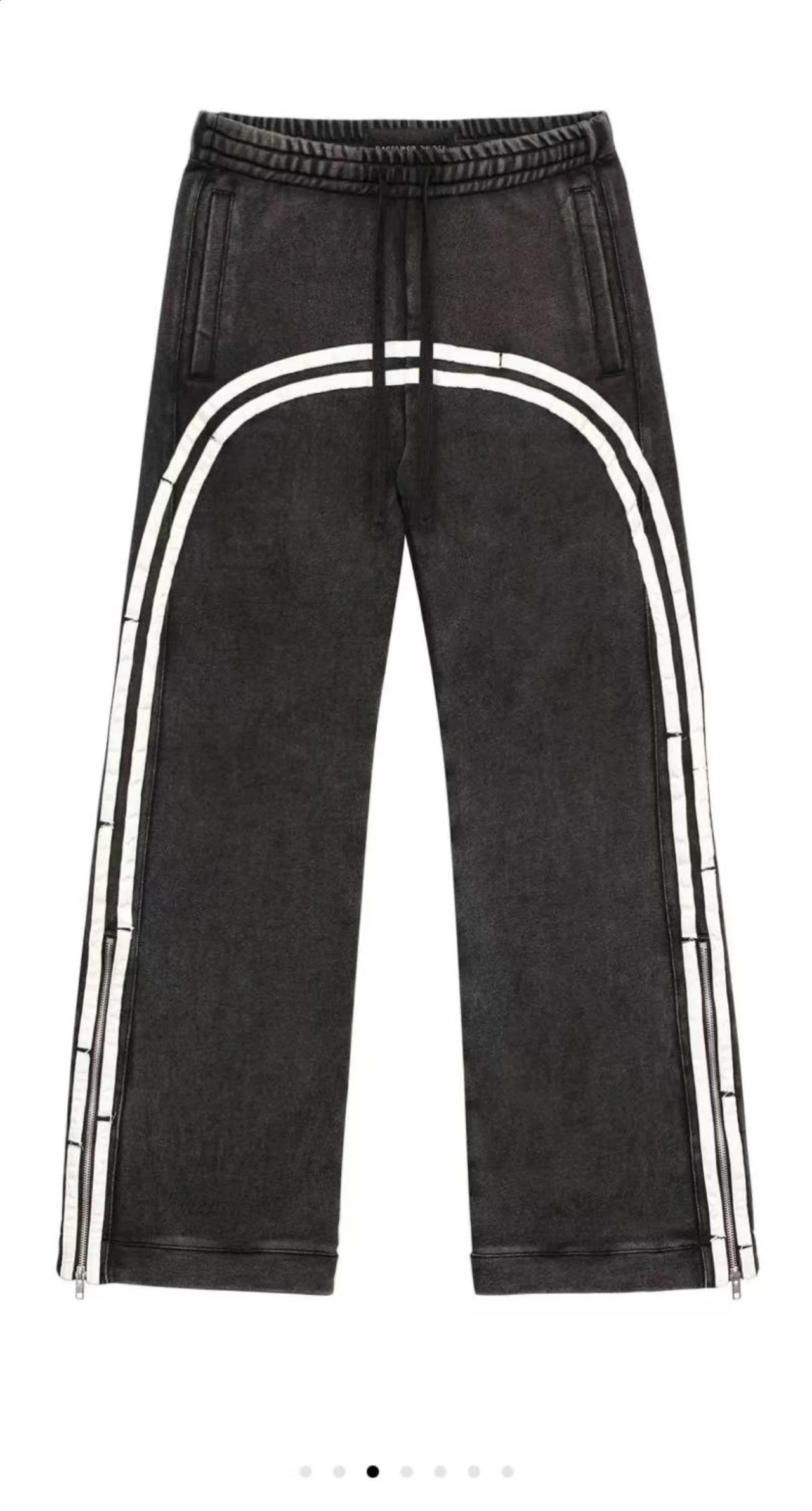 Y2K Baggy Pants Men Clothing Harajuku camouflage double Embroidered waist vintage Streetwear sports High waisted Wide Leg Pants250828