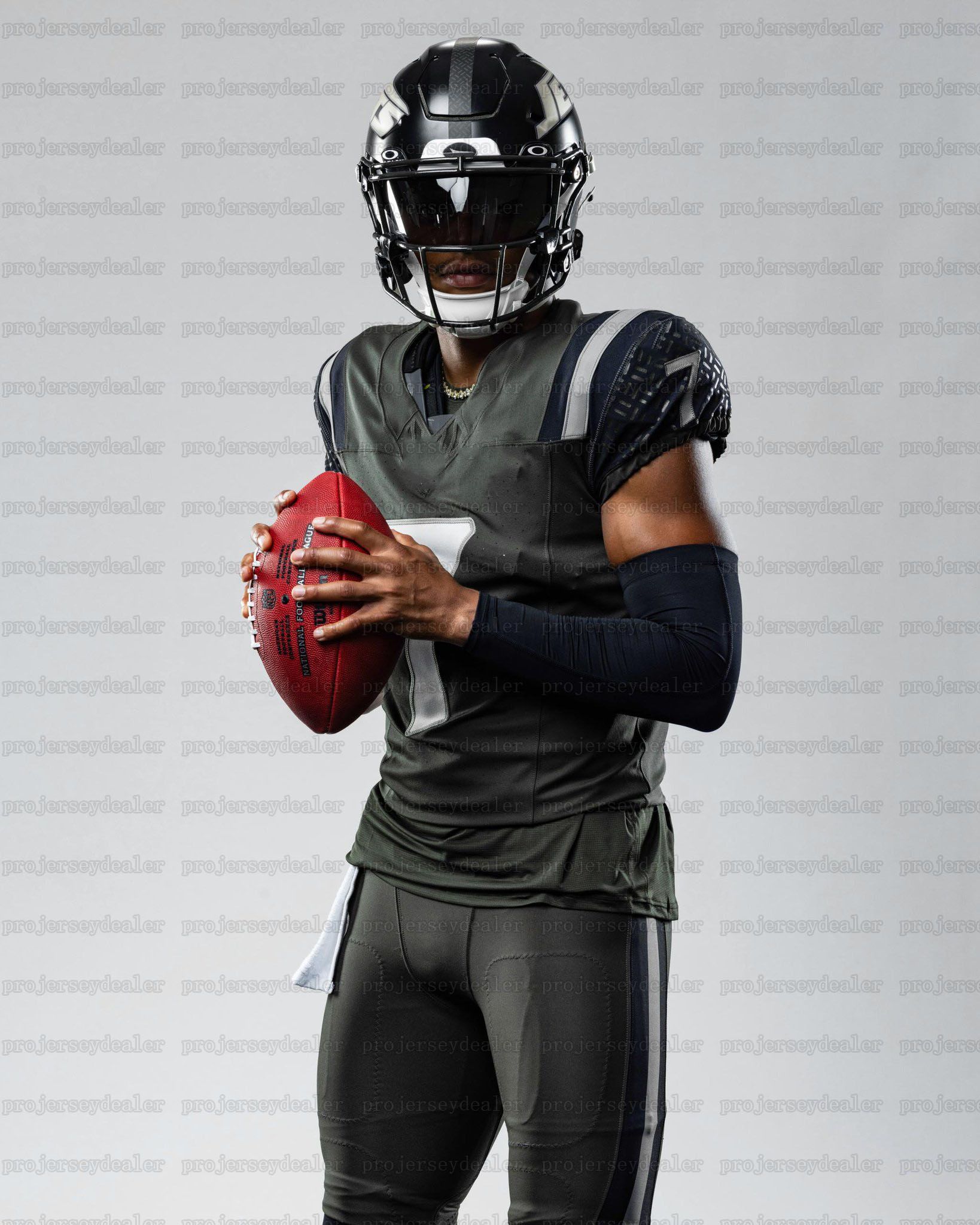 Custom Football 2025 Rivalries Jersey 7 Justin Fields Gardner Rodgers Allen Davis Hall Nwangwu Adams Charles Corley Men Women Youth