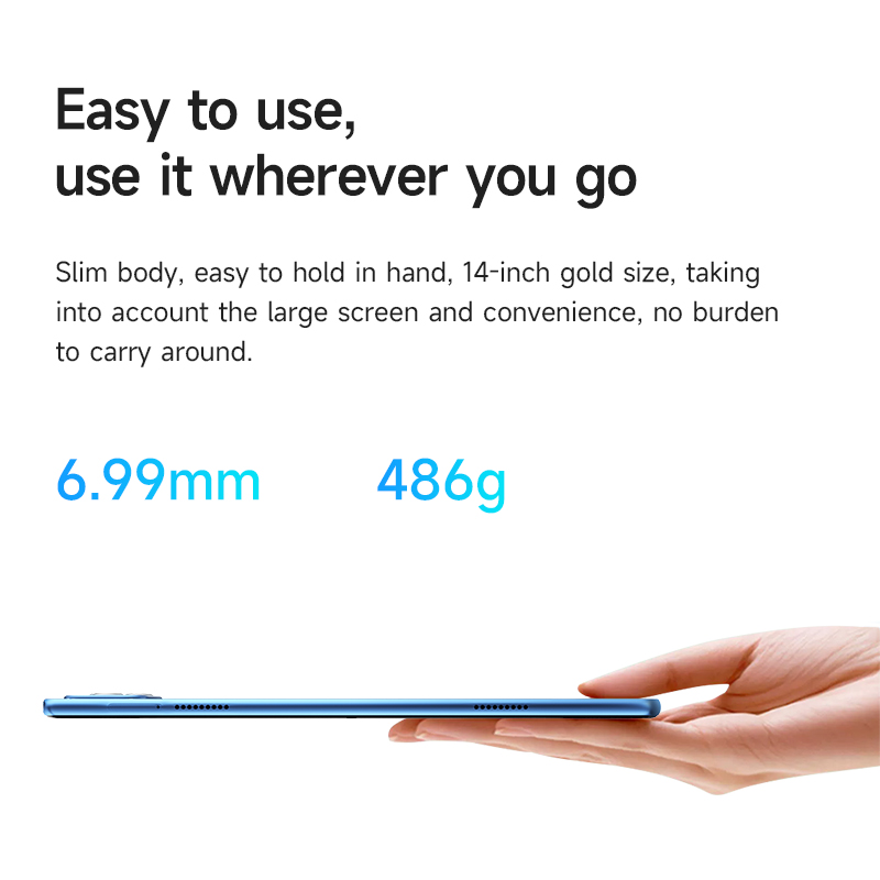 X95 Tablet PC 14 inch HD Screen Android 10.1 ,MediaTek X30 CPU,12GB+512GB Android Tablet,16MP+32MP Camera ,20000mAh Battery, 5G Dual SIM Card