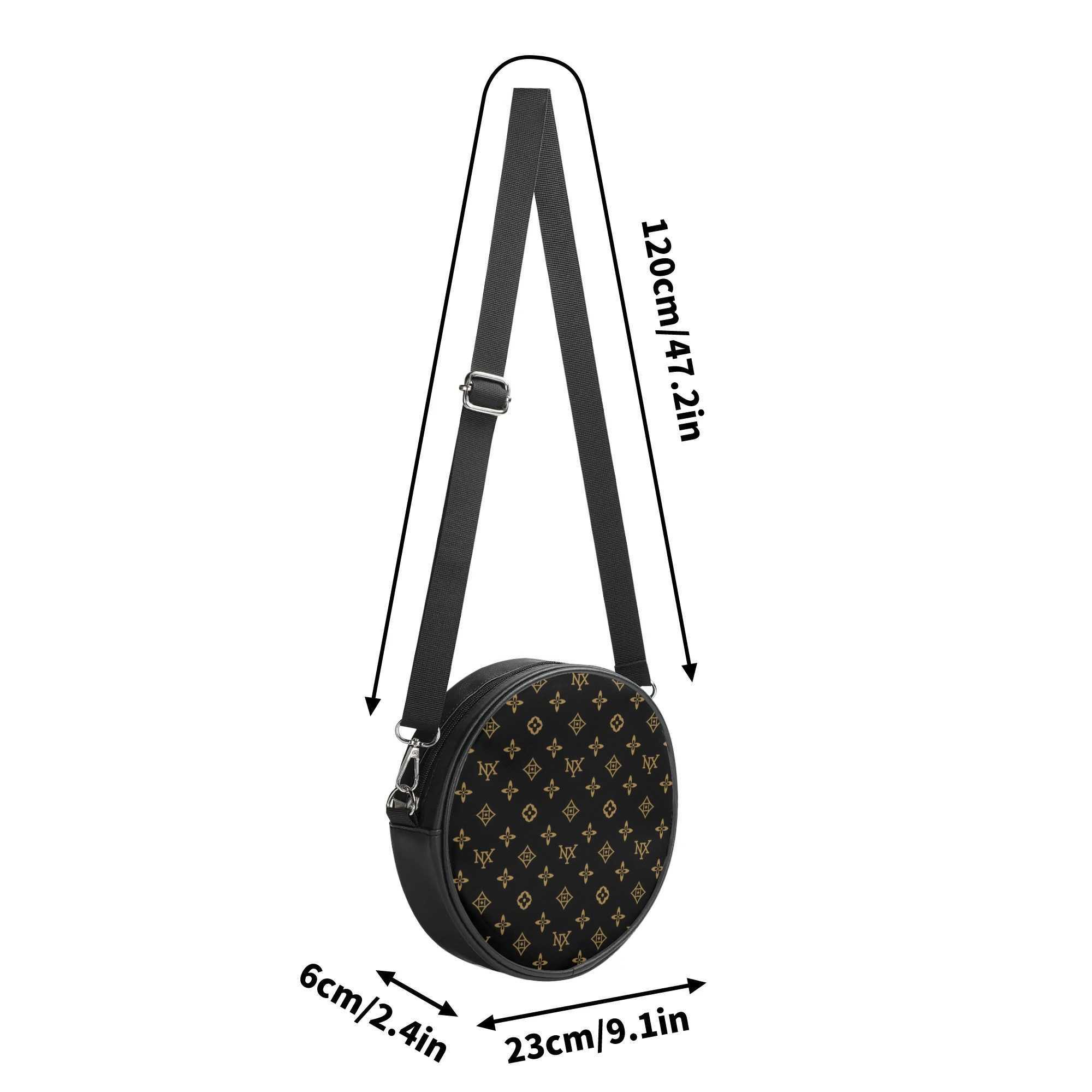 Crossbody Bag Featuring Circular Bag Original Handbags Women Brand Strap Fashion Single Messengers Purses 250829