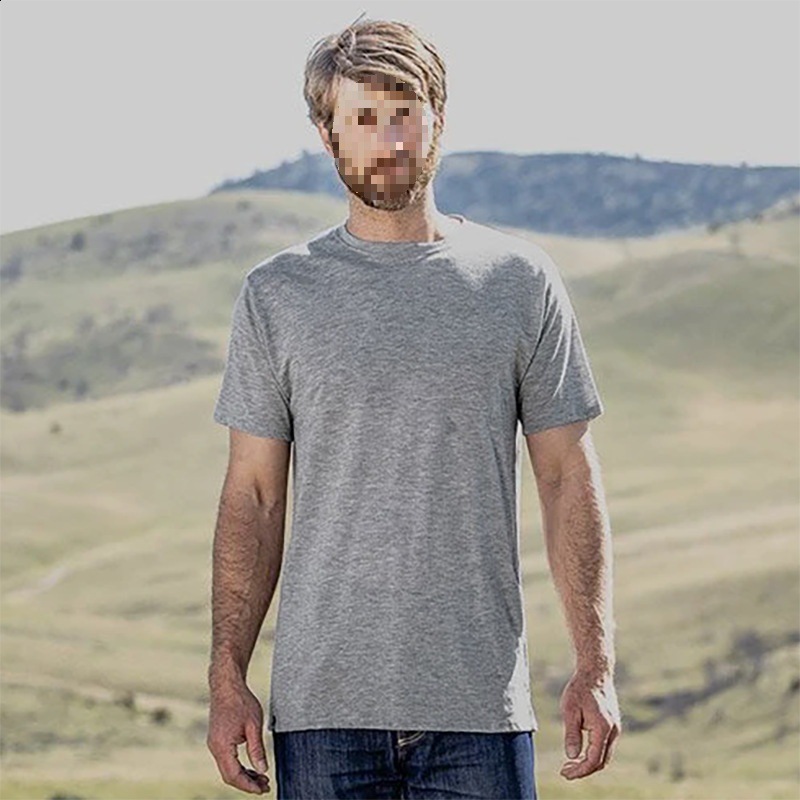 Four Seasons Merino Wool QuickDry TShirt Mens Short Sleeve Round Neck Outdoor Sports OdorResistant Breathable European Size Runs Large 230110