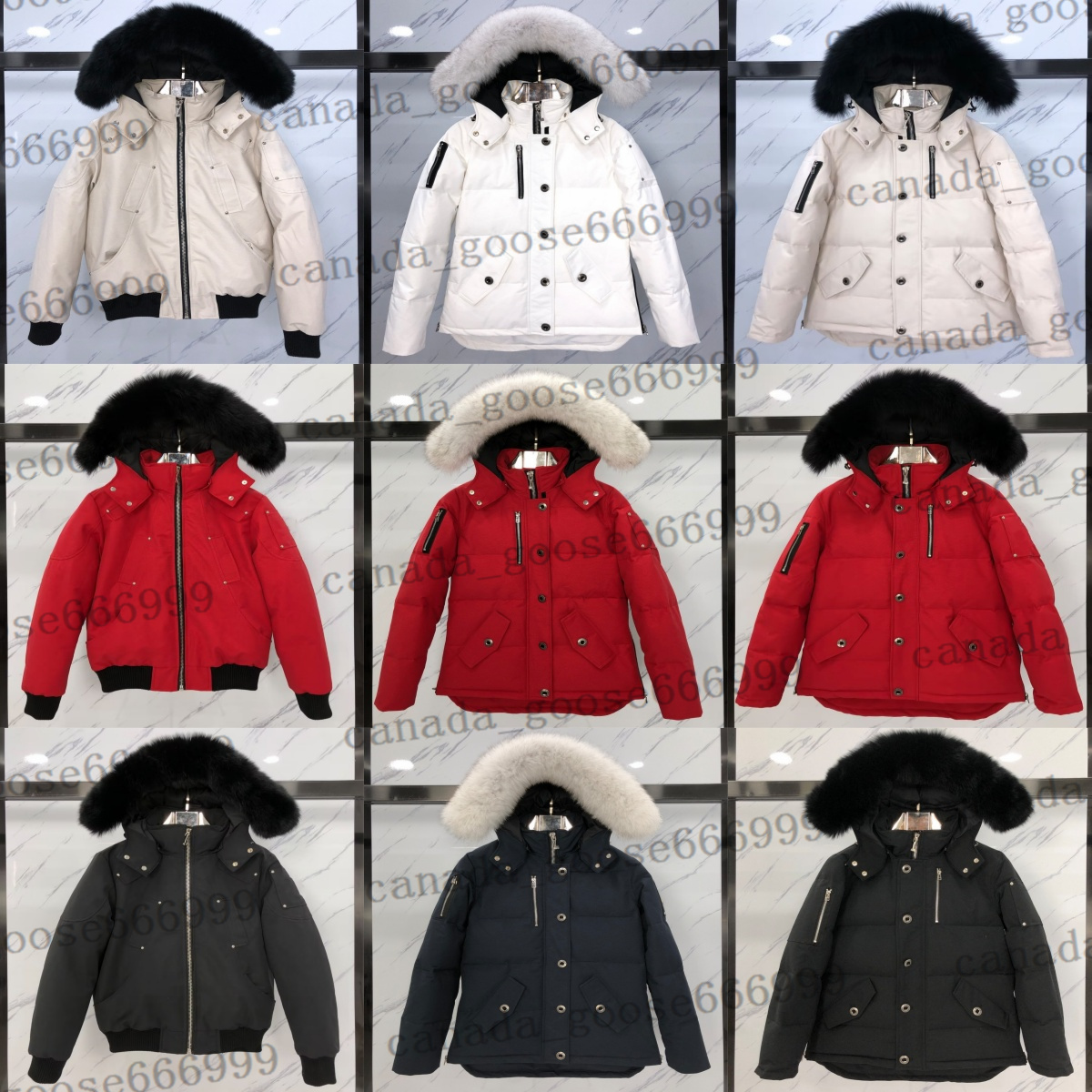 Men women Designer Winter Down Jacket outdoor leisure coats windproof overcoat Waterproof proof puffer Thick colla real wolf fur Top Size XS-2XL