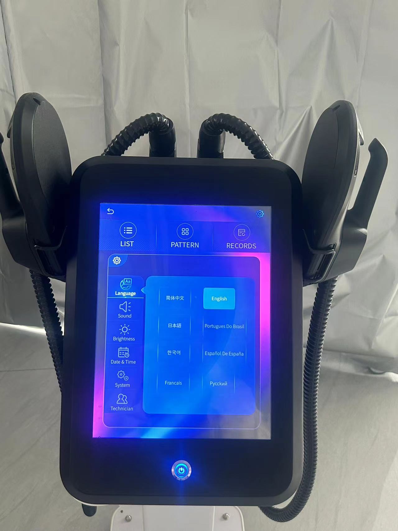 EMS Body Sculpting Machine Myoslim Professional Beauty Salon Equipment For Fat Burning Tighten Skin Muscle Building Reduce Belly Fat Body Contouring T