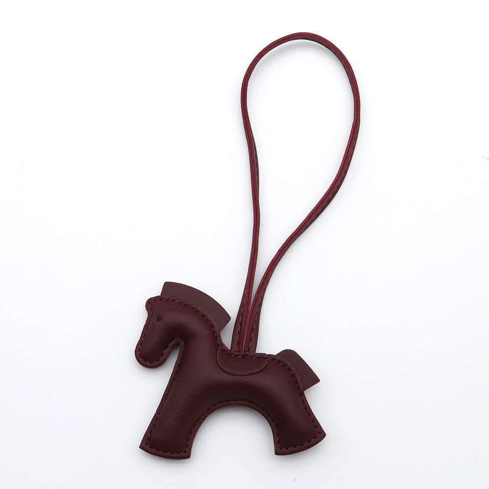 New PU Leather Pendant High-End Versatile Pony Bag Accessory Car Hanging Ornament