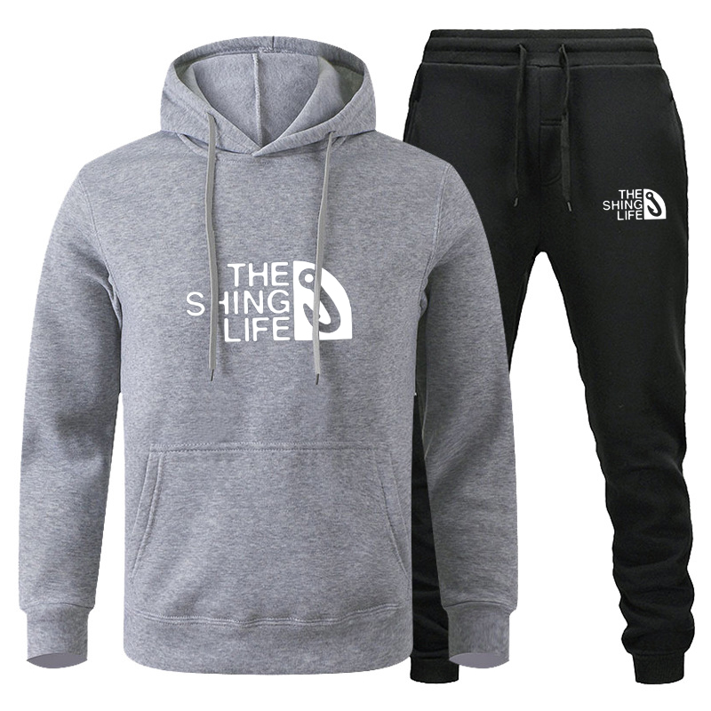 Basic Fleece Hoodies And Sweat Pants Set Men Jogger Set Wholesale Track Suit Sportswear Tracksuits Unisex Ensemble Jogging Homme 241031