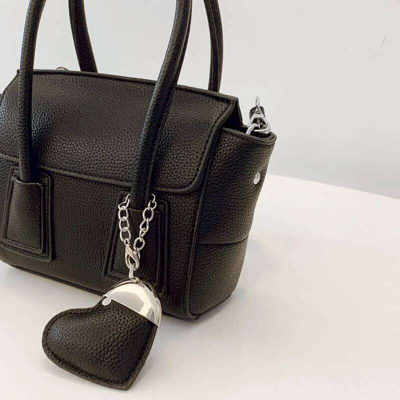 Leather Crossbody For Women Solid Korean Style Versatile Shoulder Office Lady Pretty Female High Quality Bags