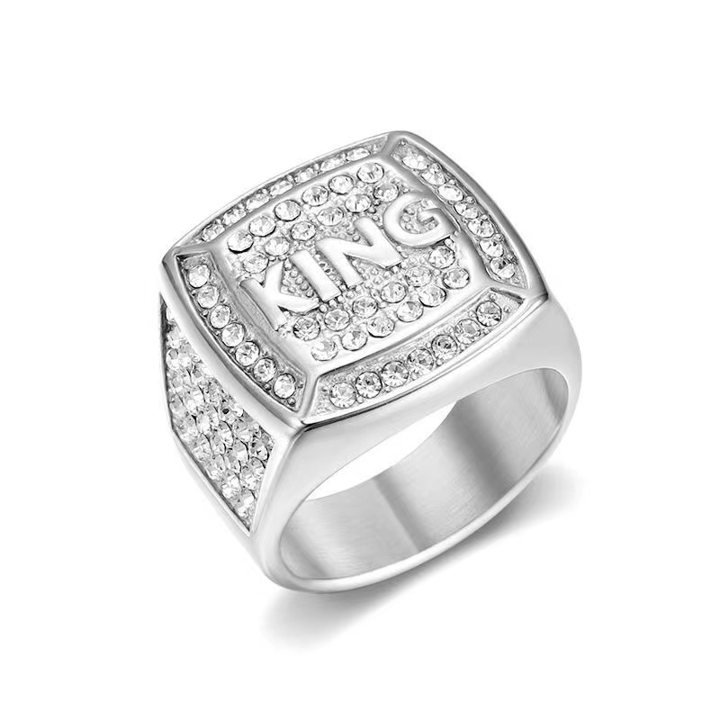 Stylish Handcrafted Moissanite Engagement Rings for Men Unique Initial Monogrammed Bands