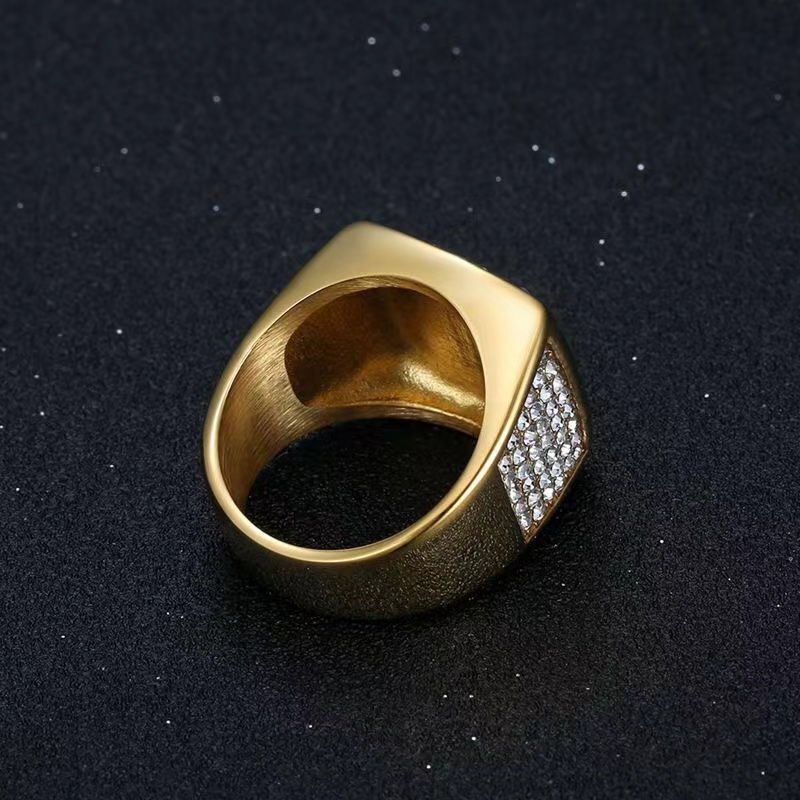 Stylish Handcrafted Moissanite Engagement Rings for Men Unique Initial Monogrammed Bands