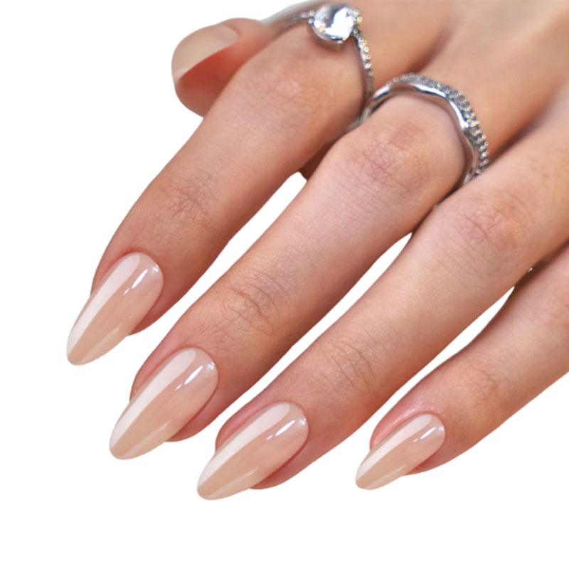 Almond Style Press On Nails With A Fashionable Atmosphere, A Must-have For Girls And Women At Parties And Banquets