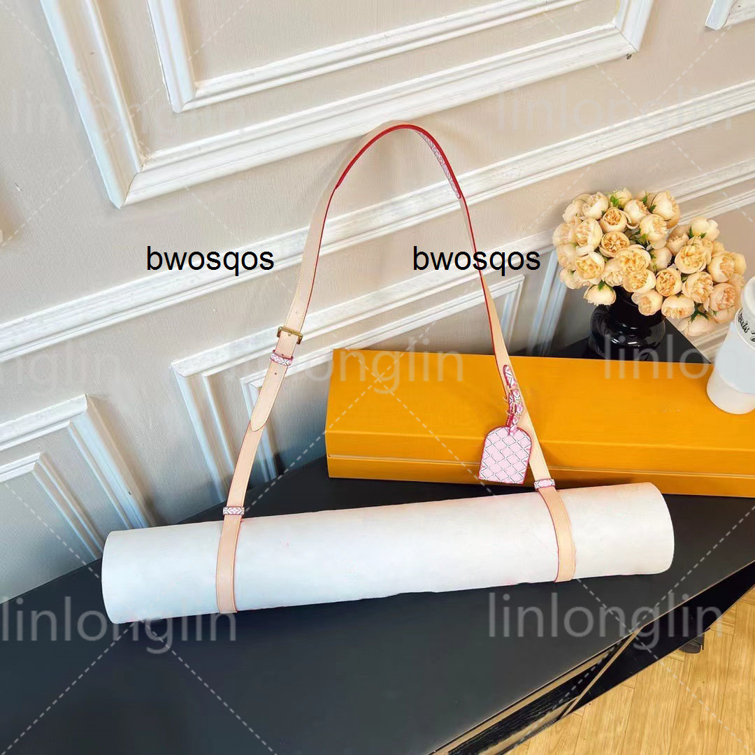 Designer Yoga Mat Duffle Bags Unisex Women Travelling Bag Portable Yoga Mat Handbag Sports Package Portable Vacuum Cup Weekend Handbag Luxury Shoulder Cross Body