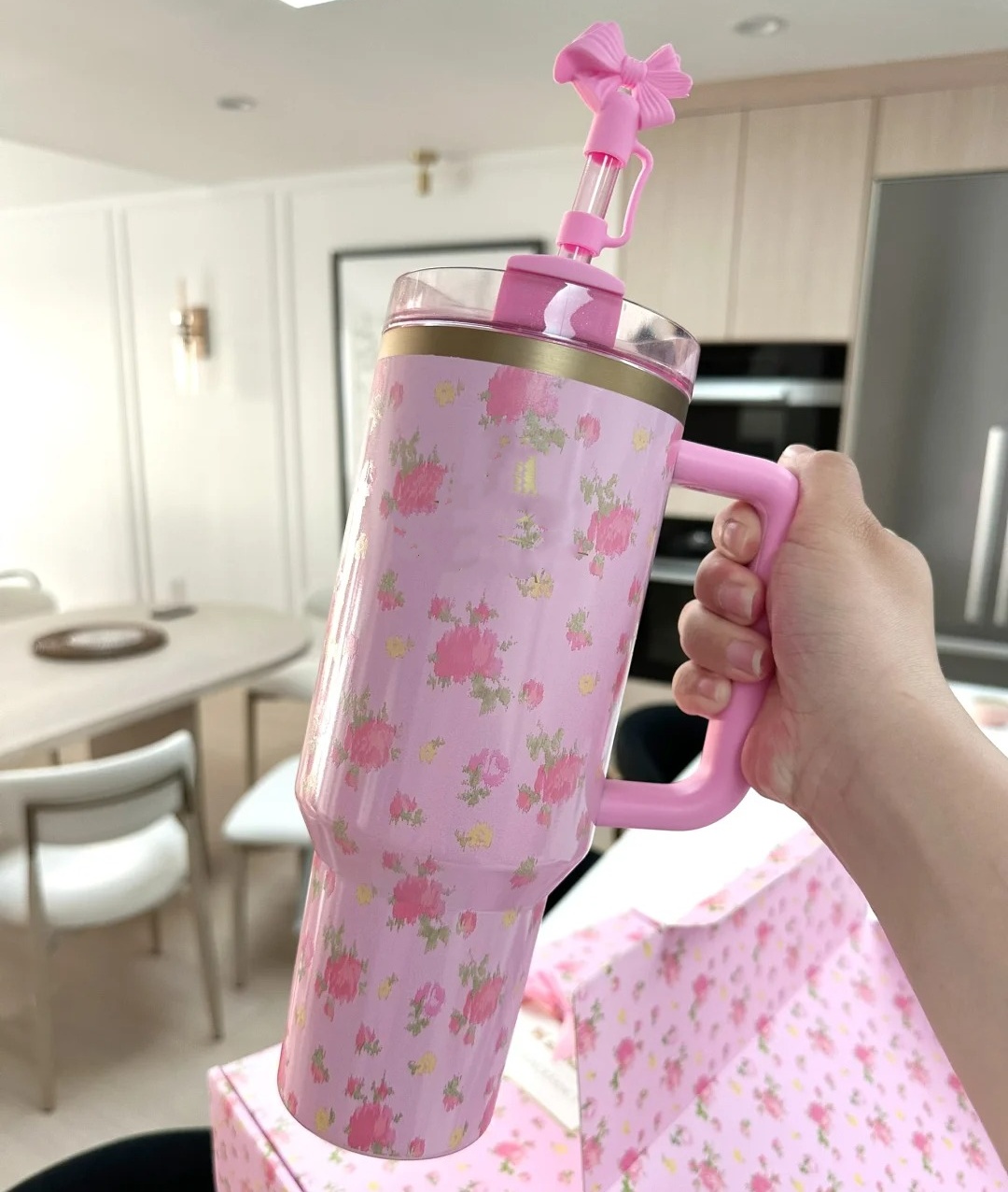 US Stock 40oz Water Bottles Tumbler Mugs Love Shack Fancy Ibiza Sunset All Day Julienne Mini Soft Cooler Bag Lunch Bag Boxes