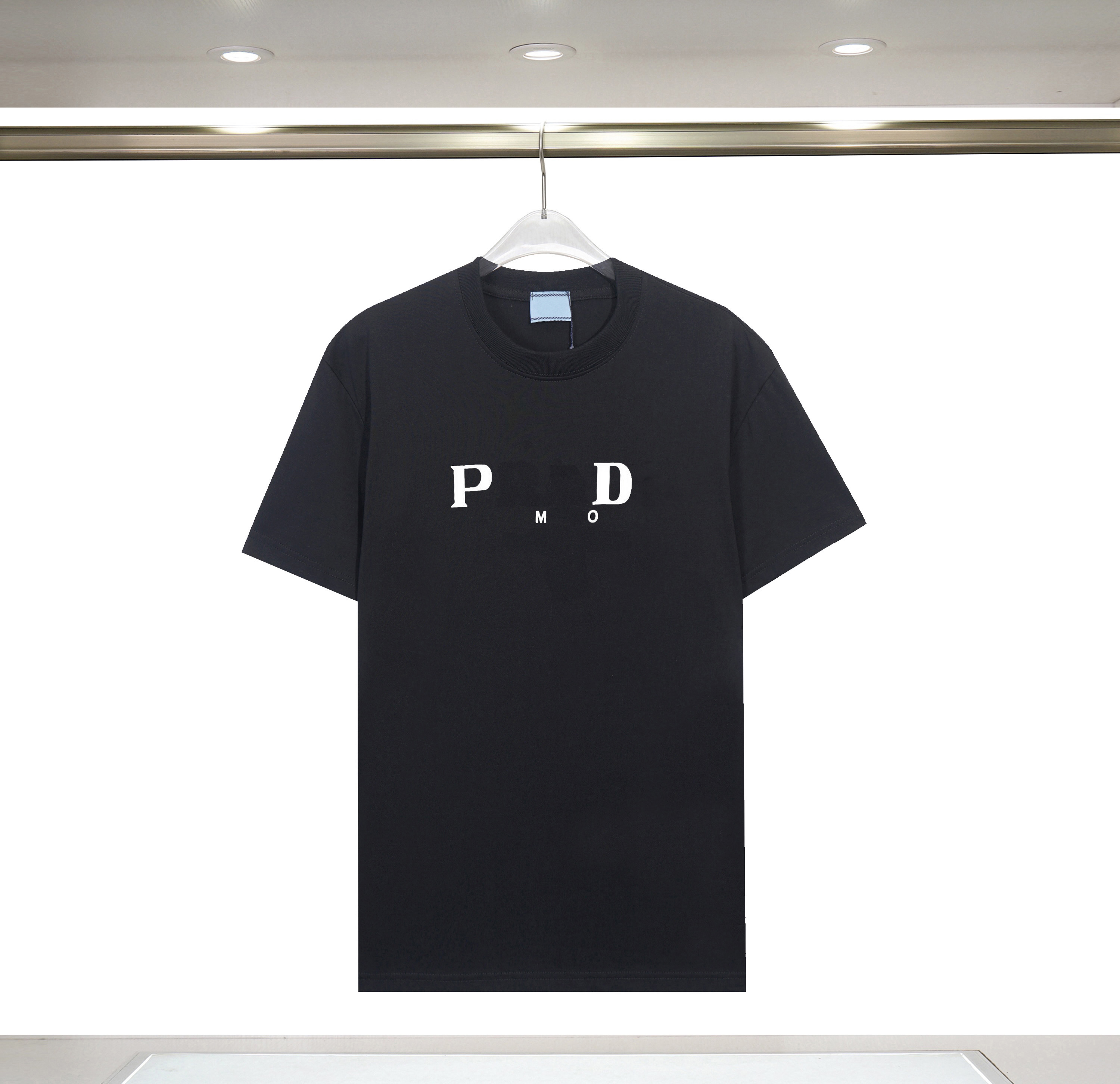 Summer fashion casual men's and women's new T-shirt brand designer luxury cotton fashion short-sleeved round neck new men's T-shirt