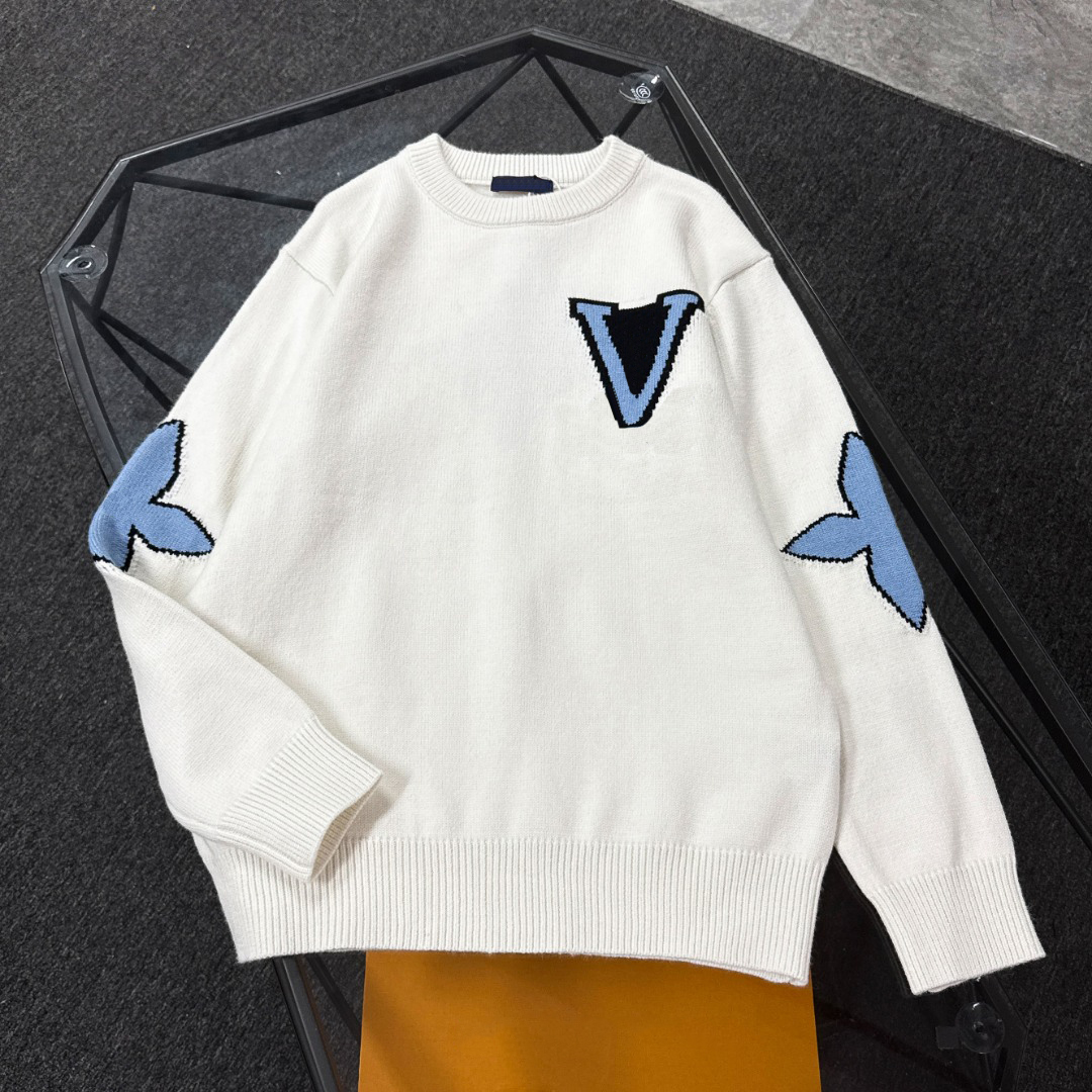 Mens Womens Designers Sweaters Pullover Long Sleeve Sweater Sweatshirt Embroidery Knitwear Man Clothing Winter Warm Clothes M-3XL R35