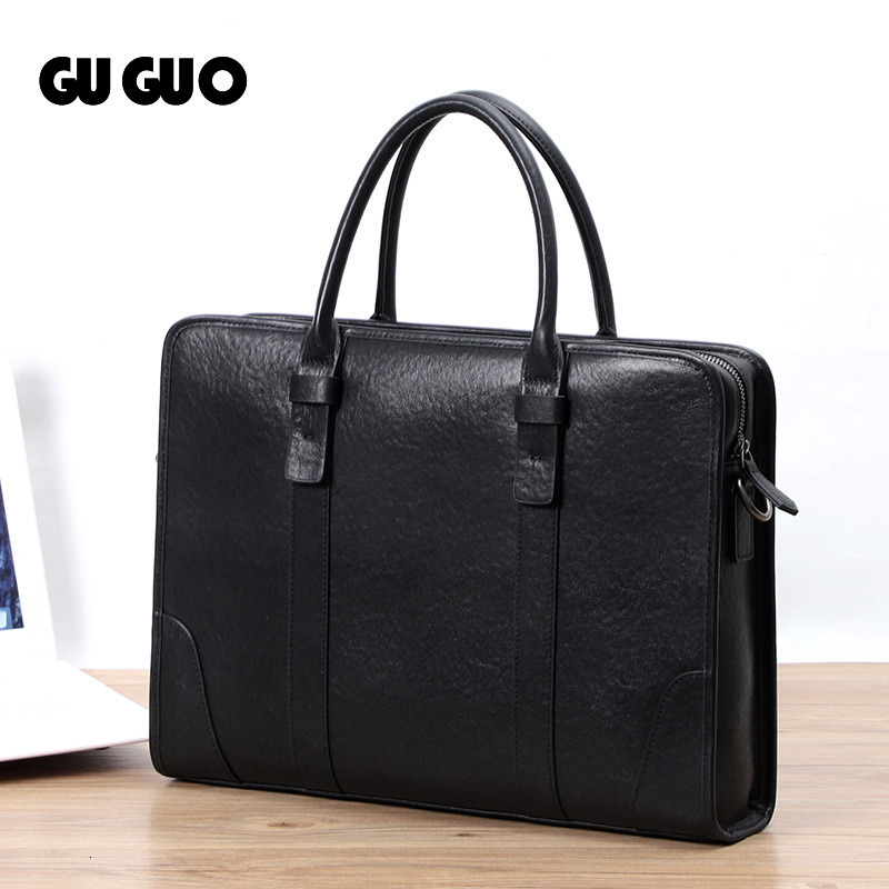 Free Shipping New Designer Bag 2025 New Genuine Leather Men's Handbag Top Layer Cowhide Men's Single Shoulder Crossbody Bag Fashion Briefcas