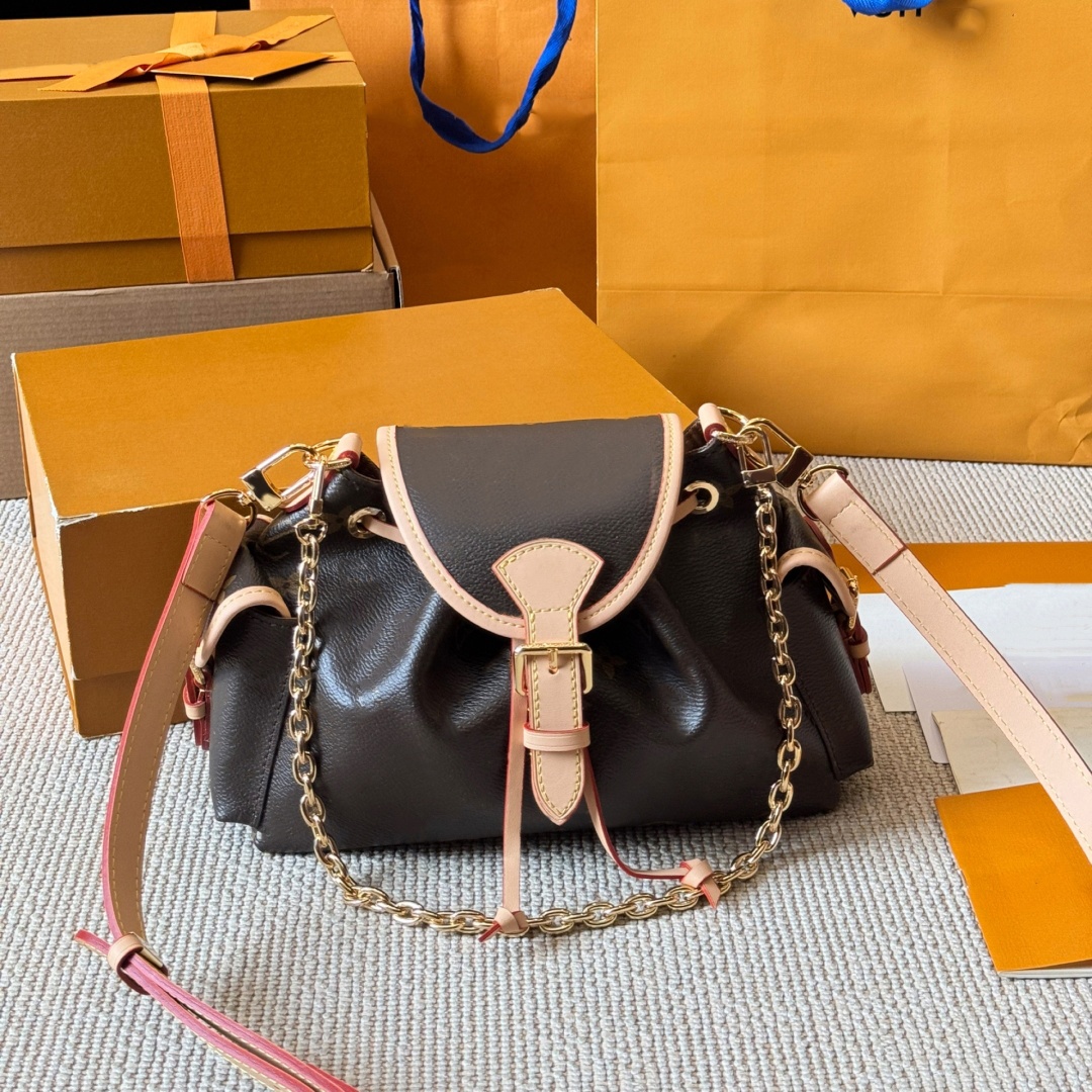 Designer Odyssee Backpack Shoulder Bags Women Luxury Chain Handbag Messenger Bag Crossbody Girl Leather Tote Bag Wallet Classic Purse