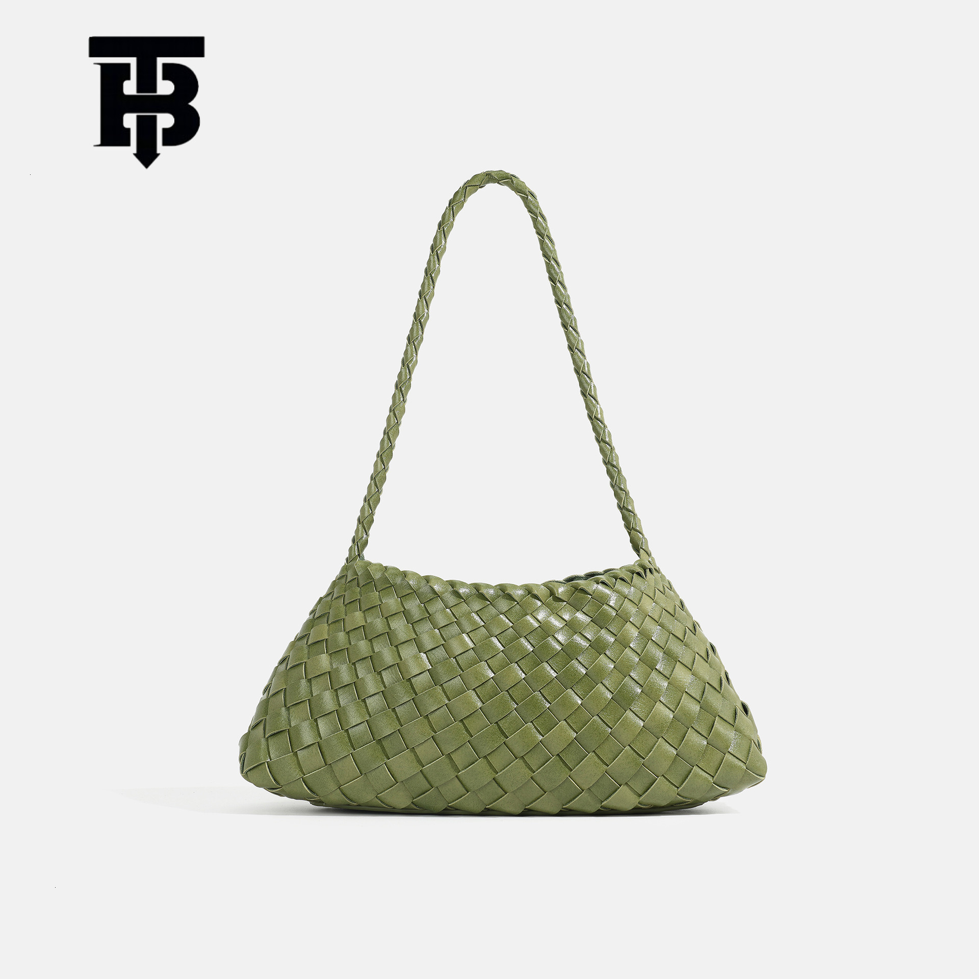 TB BHULAMTE Designer's Hand-woven Underarm Women's Bag 2025 New Luxury Bag, High-end Multi-functional Retro Handheld Shoulder Bag