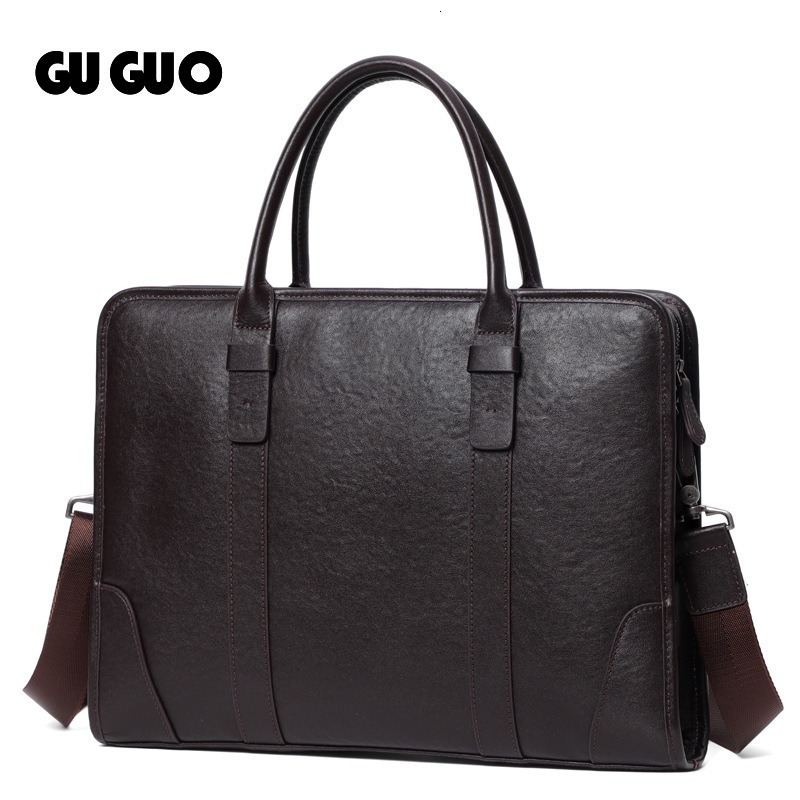 Free Shipping New Designer Bag 2025 New Genuine Leather Men's Handbag Top Layer Cowhide Men's Single Shoulder Crossbody Bag Fashion Briefcas