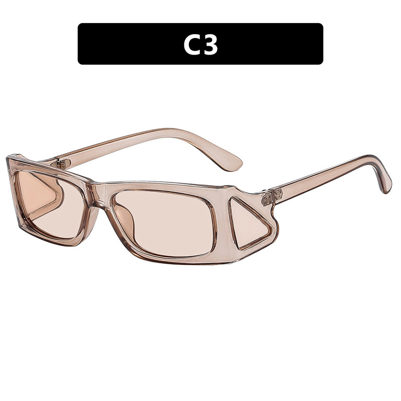 Runway Inspired Small Frame Sunglasses Trendy Hip Hop Fashion Shades for Women