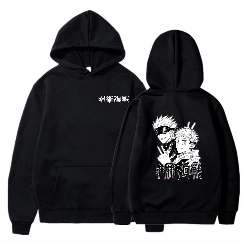 Jujutsu Kaisen Anime Merchandise: Spring Print Hoodies for Men and Women - EE641-L22