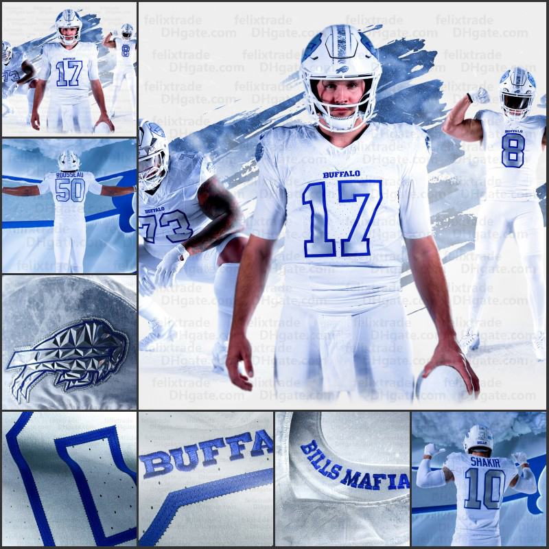 Josh Allen Royal Stefon Diggs Von Miller Dawson Knox 2025 Rivalries BillsJerseys Football Cole Beasley Khalil Shakir Matt Milano Araiza Kaiir Elam Micah Hyde