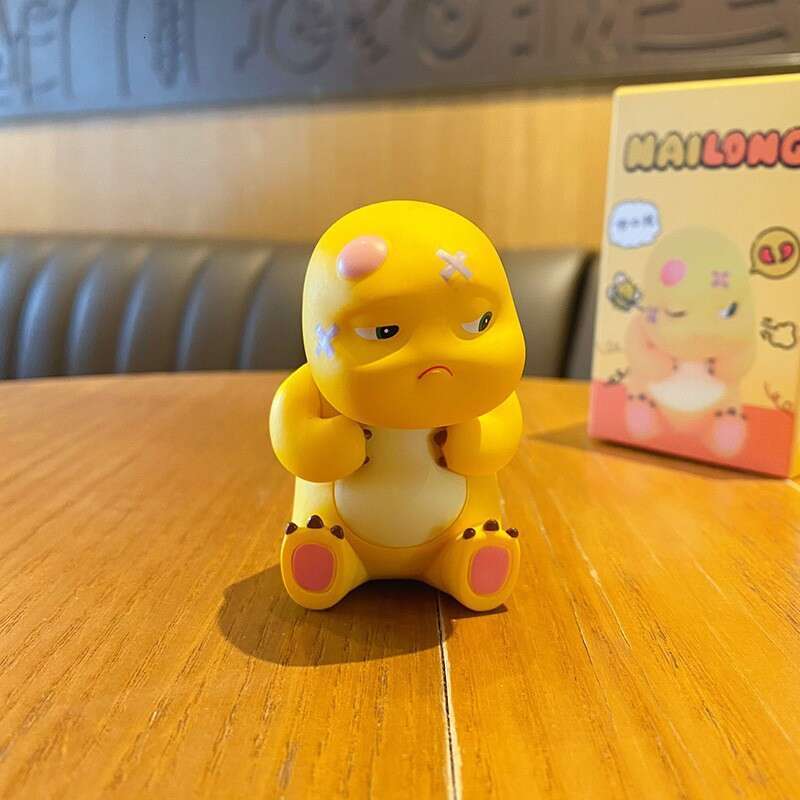 nailong plush Official Milk Dragon Daily Life Series labubu Blind Box Desktop Figurine Doll Trendy Toy Decoration Car Ornament