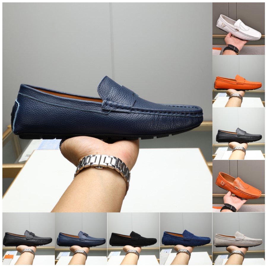 69Model 2024 Top Quality Designer Dress Shoes for Men Brand Luxury New Business Loafers Shoes Slip on Leather Shoes Plus Size for Men Wedding Party Shoes Size 38-46 11