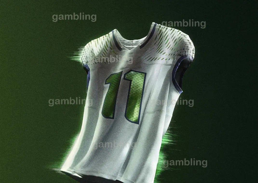 Custom Football 2025 Rivalries Jerseys Cooper Kupp Darnold Smith-Njigba Walker III Love Any Name Number Embroidered Letter Number33