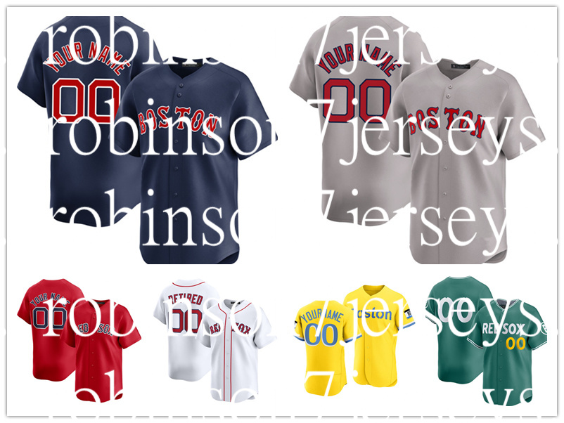 Custom MLB Red Sox Baseball Jersey David 34 Ortiz 11 Rafael Devers 7 Masataka Yoshida 36 Triston Casas 16 Jarren Duran Ceddanne Rafaela 12 Wong 19 Roman Anthony