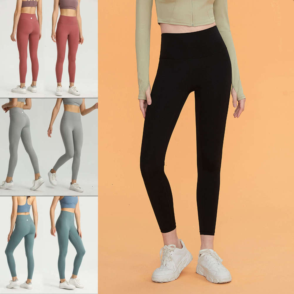 New 5A High Waist Yoga top quality luluity lemonitys legging Women Push-up luluity lemonitys set Soft T-shaped Sports leggings Pants Running