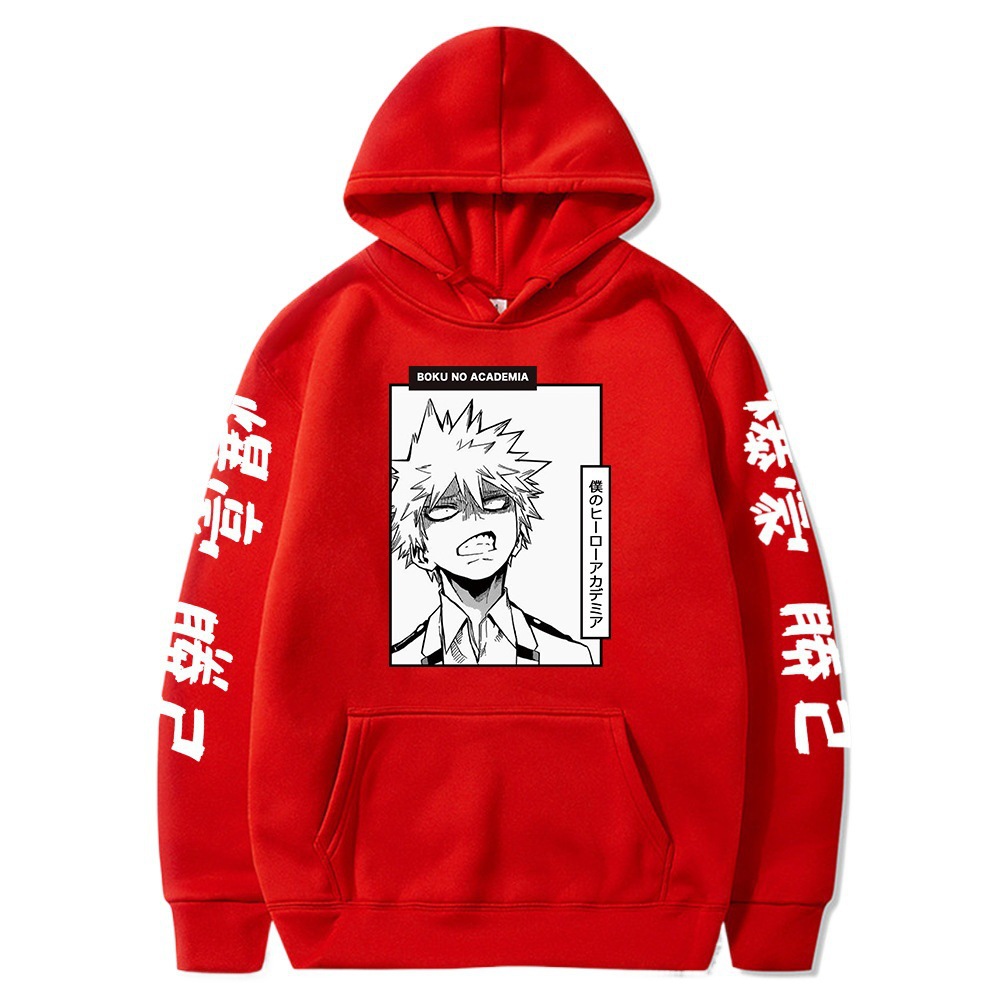 My Hero Academia Printed Casual Creative Hoodie for Men and Women - EE718-L22