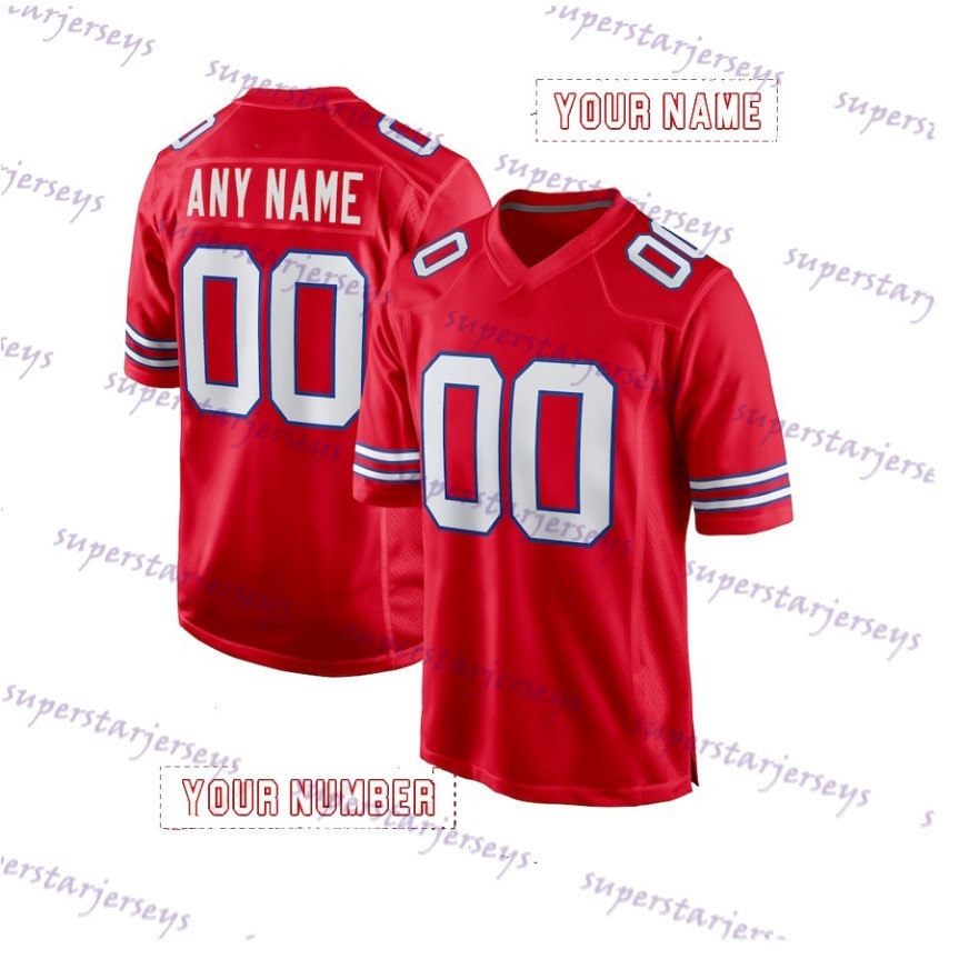 2025 Rivalries Football Jerseys Josh 17 Allen Joey Bosa Gabriel Davis Miller James Cook Terrel Bernard Rasul Douglas Dawson Stitched Mens Womens Youth