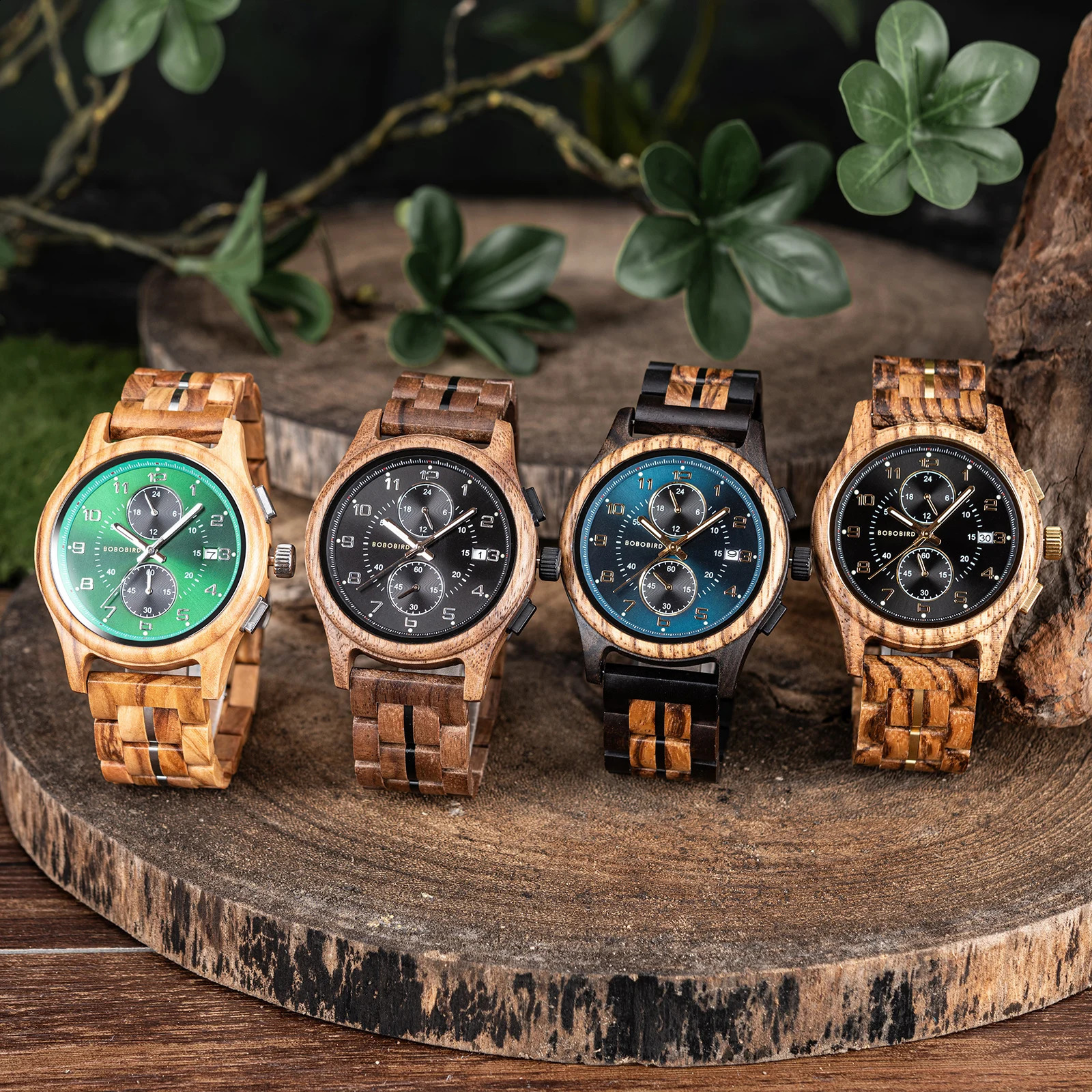 BOBO BIRD Watch Wood Wristwatch Man Handcrafted Vintage Wooden Quartz With Stylish Natural Unique Custom 250829