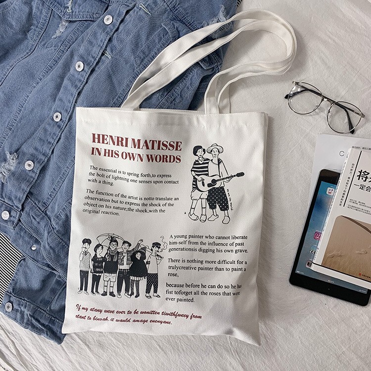 2025 autumn new minimalist letter canvas tote bag zipper shoulder bag bag casual niche designer shoulder bag women's canvas bag