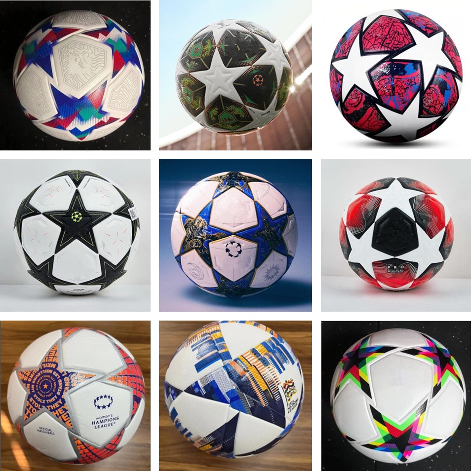 2025 2026 Top quality European champion Soccer ball 25 26 League Final KYIV PU size 5 balls granules slip-resistant football