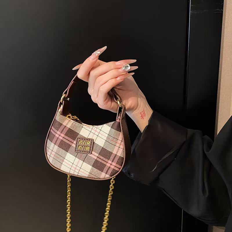 New fashionable high-end armpit bag large capacity women's shoulder crossbody bag trendy crescent bag