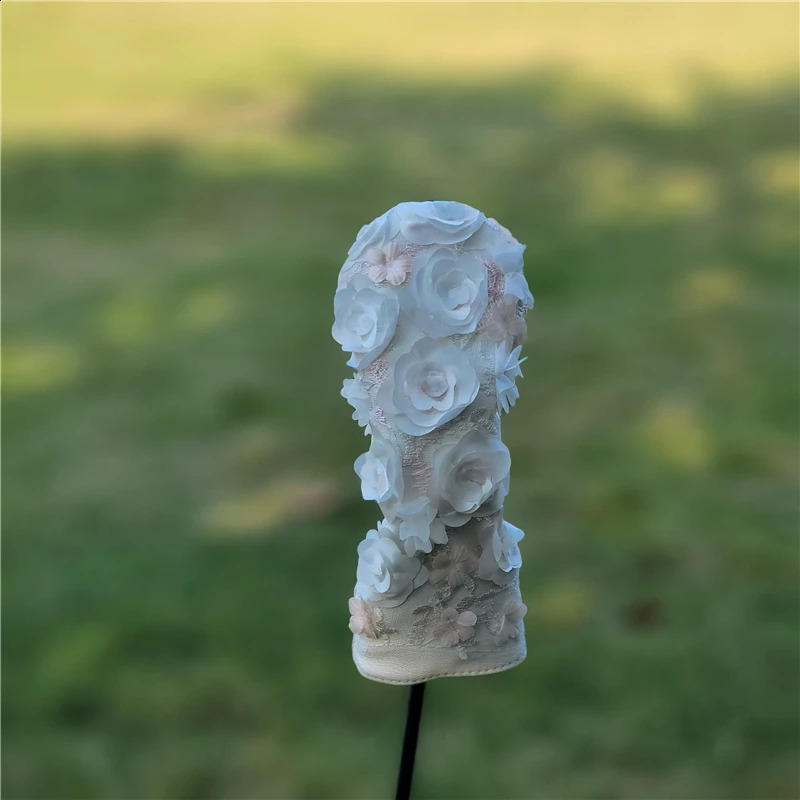 Golf Wood Headcover for Driver 460CC #1#3#5 Fairway Hybrid UT Style Flowers for Lady Golfers Protect Golf Club Soft 250829