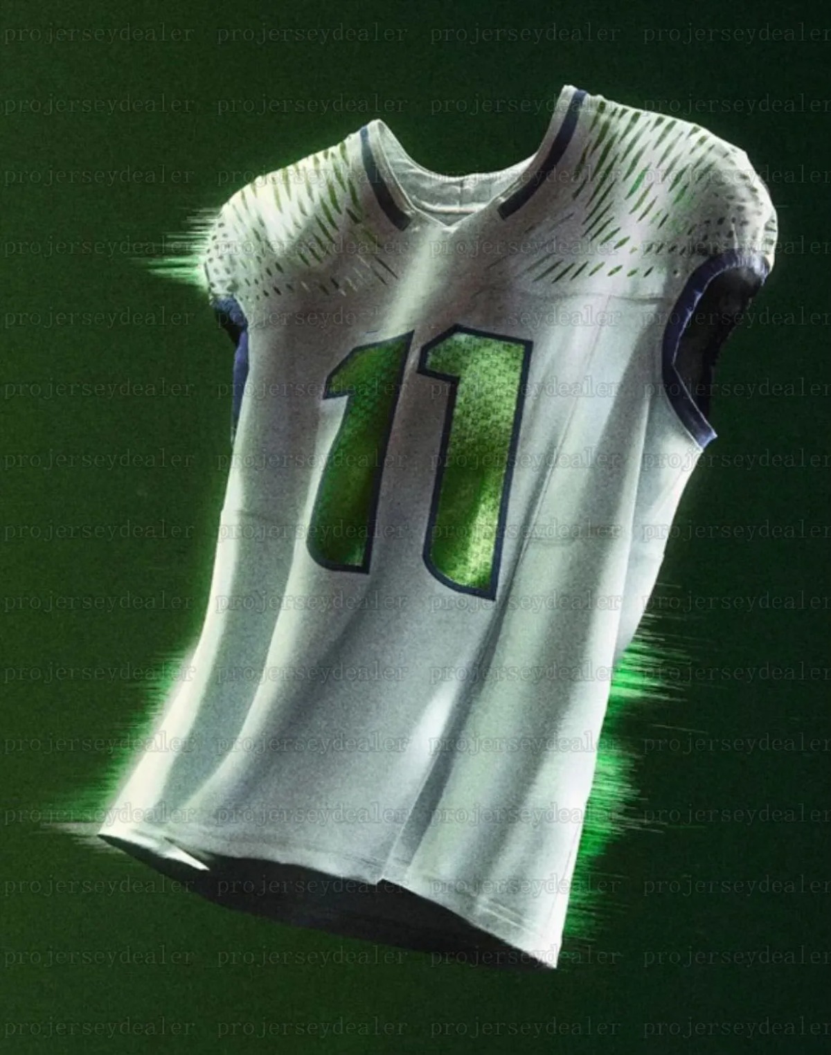 Custom Football 2025 Rivalries Jerseys Cooper Kupp Darnold Smith-Njigba Walker III Love Any Name Number Embroidered Letter Number Design Polyester3