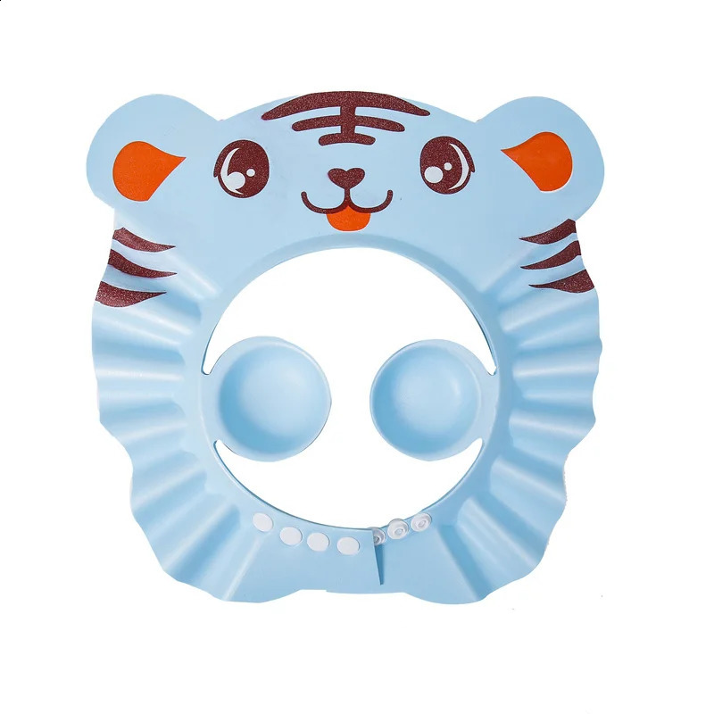 Baby Shower Cap Child Shampoo Bath Shower Protective Headcover Adjustable Shampoo Cap Child Protection Ear Eye Safety 250829