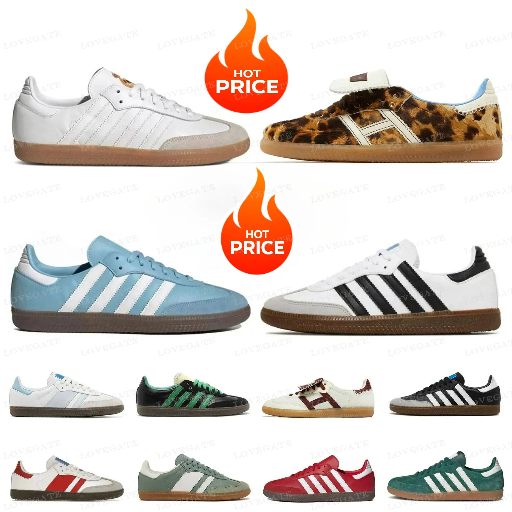 Designer Shoes Casual Shoe Suede Pony Green Light Blue Silk Red Pink White Black Gum hiking shoe Trainers for for men women Sneakers