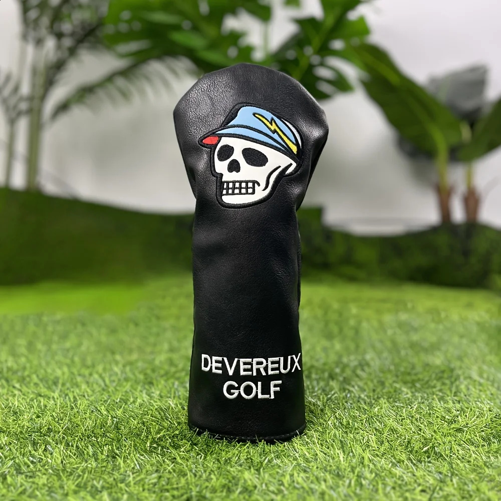 Golf Skull Club Head Covers For Driver Fairway Wood Covers Hybrid Golf Club Iron Head Covers Golf Accessories Golf Supplies 250829