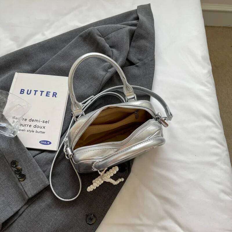 Solid Color Summer Versatile 2024 New Fashionable Design Sense Niche Crossbody For Women's Handheld Small Square Bag