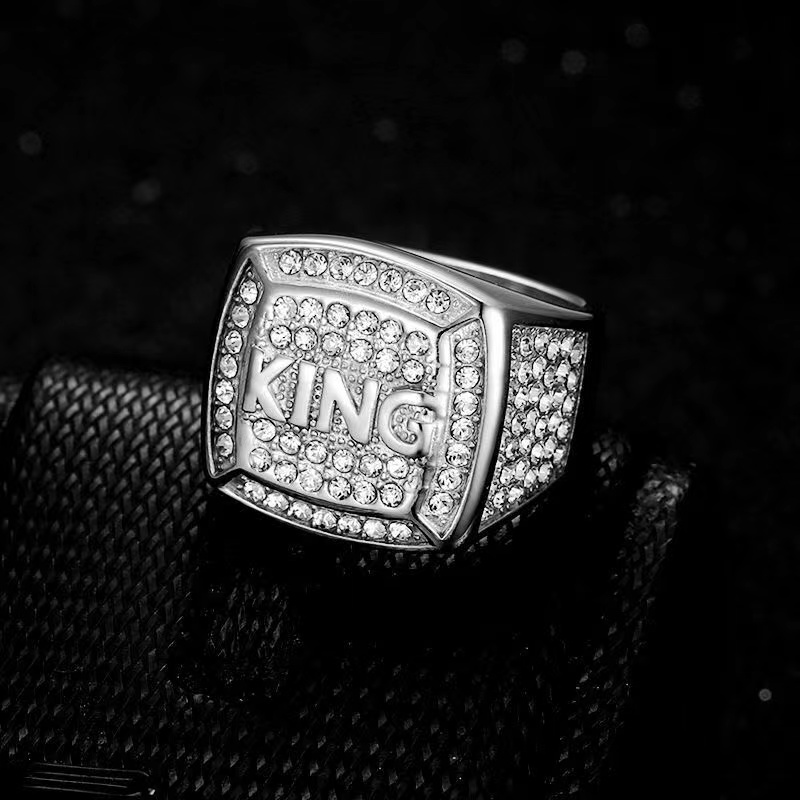 Stylish Handcrafted Moissanite Engagement Rings for Men Unique Initial Monogrammed Bands