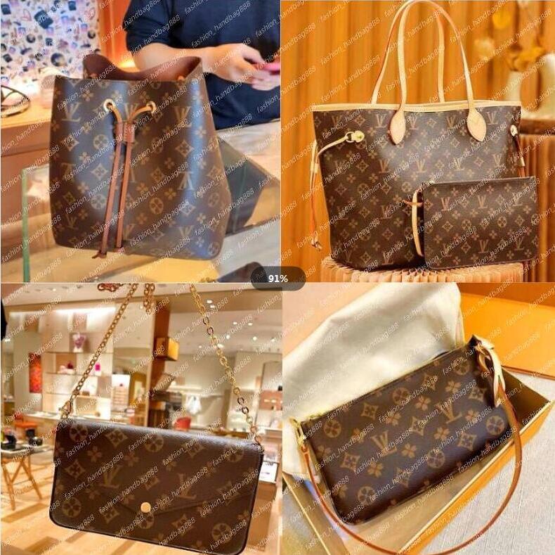 Designer totes bag luxury for women shoulder bags leather Cross body message bag shopping bag handbags purses Clutch bags Single Purse