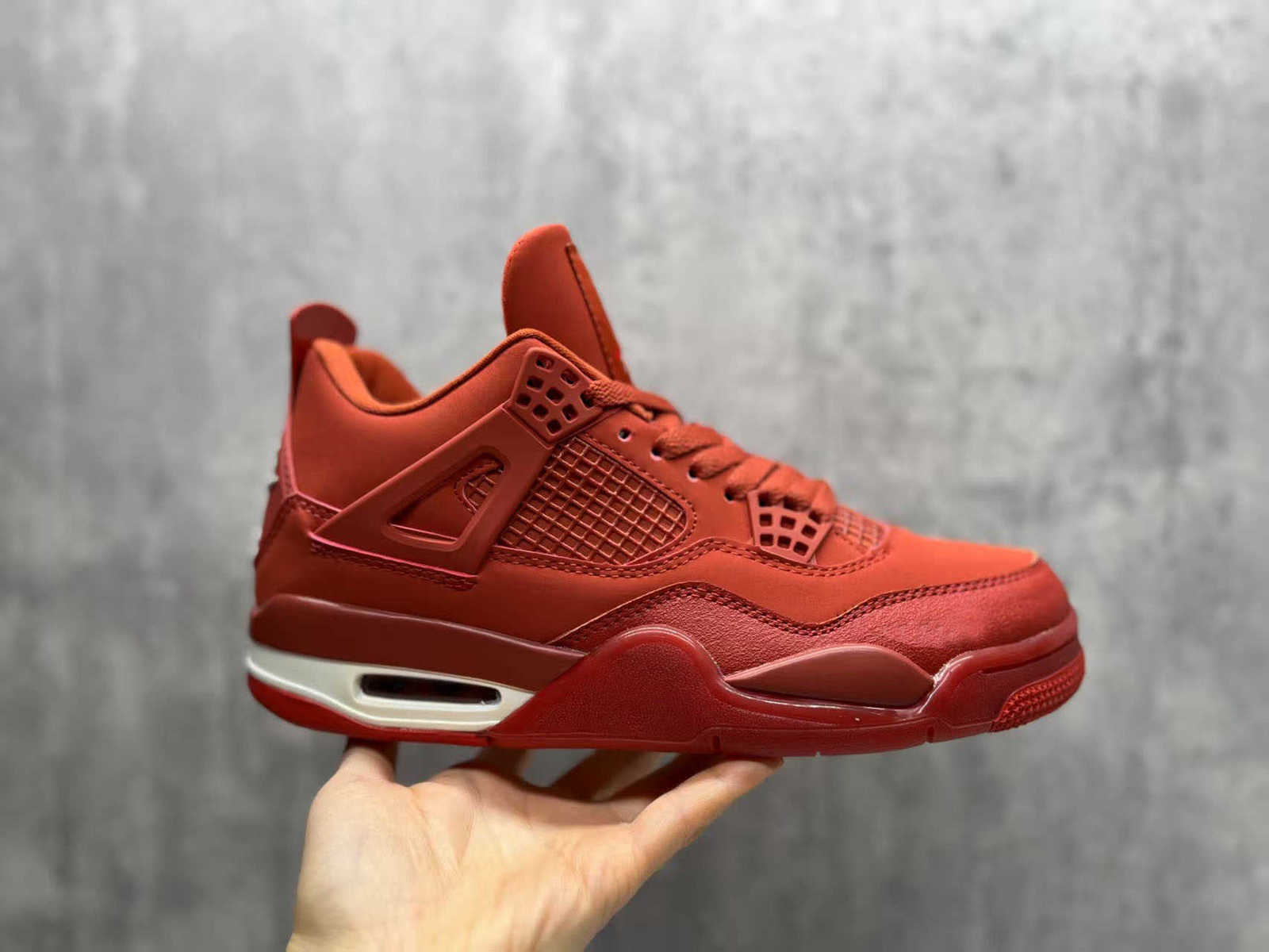 Designer 4 Best Quality Red Basketball Shoes 4s Orchid White Thunder Black Cat Metallic Gold Military Bred ReimaginedSail Cement Version