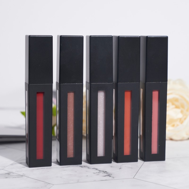 OEM wholesale makeup lip gloss private label luxury waterproof matte glossy lipgloss liquid lipstick