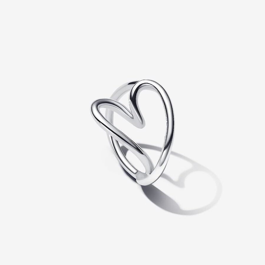 Fashion Women Men Girls Rings Stainless Steel Silver Gold White Pearl Flower Love Letter Heart Circle Rings Jewelry A Gift